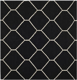 safavieh clearance dhurries dhu635a black rug