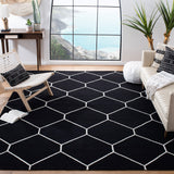 safavieh clearance dhurries dhu635a black rug