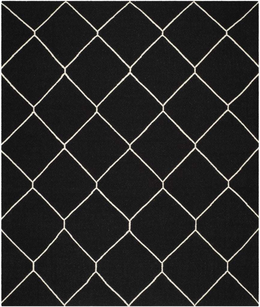 safavieh clearance dhurries dhu635a black rug