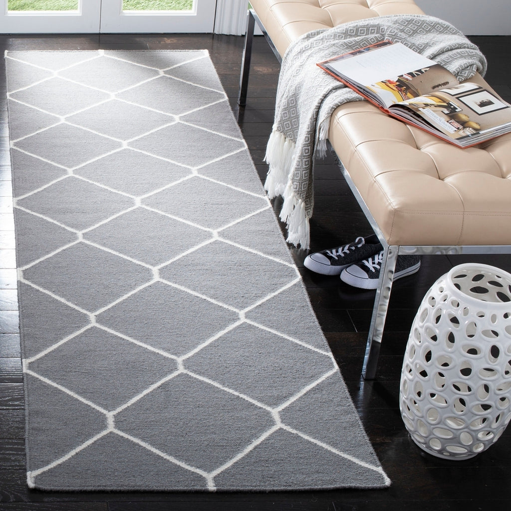 safavieh clearance dhurries dhu635b grey rug