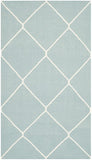 safavieh clearance dhurries dhu635c light blue rug