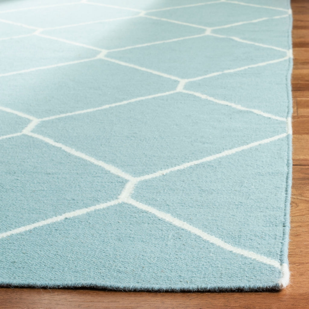 safavieh clearance dhurries dhu635c light blue rug