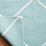 safavieh clearance dhurries dhu635c light blue rug