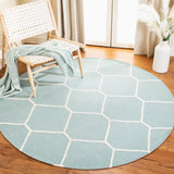 safavieh clearance dhurries dhu635c light blue rug