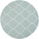 safavieh clearance dhurries dhu635c light blue rug