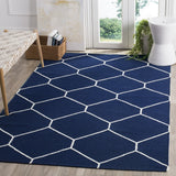 safavieh clearance dhurries dhu635d navy rug