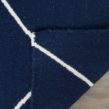 safavieh clearance dhurries dhu635d navy rug