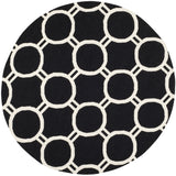 safavieh clearance dhurries dhu636a black rug
