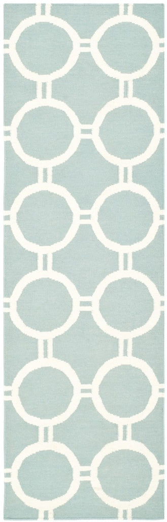 safavieh clearance dhurries dhu636c light blue rug