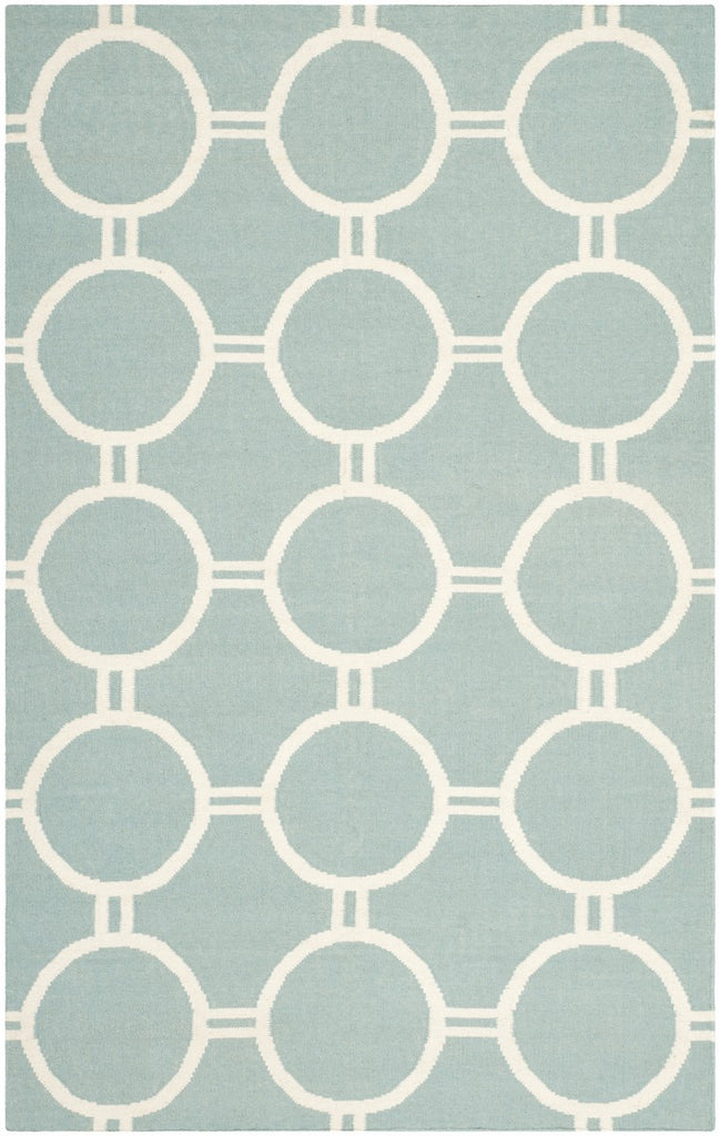 safavieh clearance dhurries dhu636c light blue rug