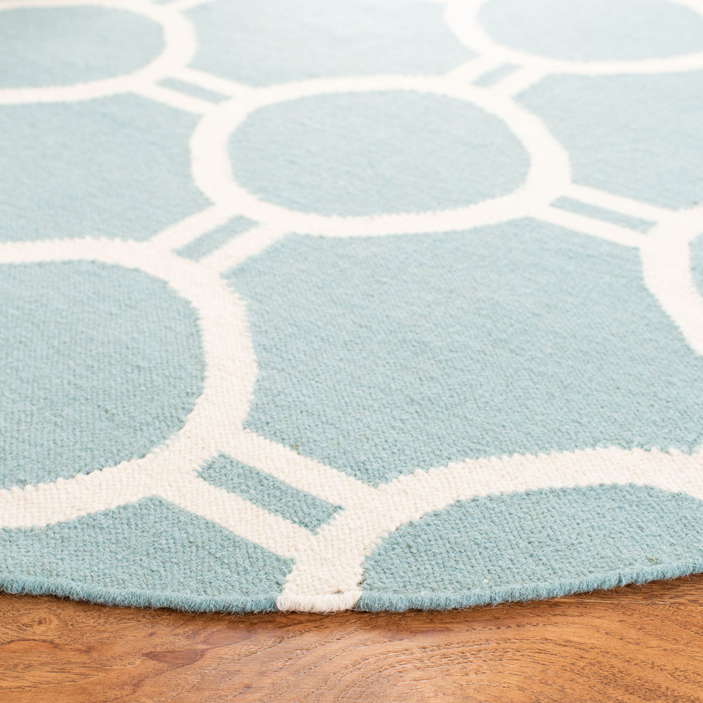 safavieh clearance dhurries dhu636c light blue rug