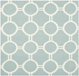safavieh clearance dhurries dhu636c light blue rug