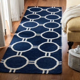 safavieh clearance dhurries dhu636d navy rug