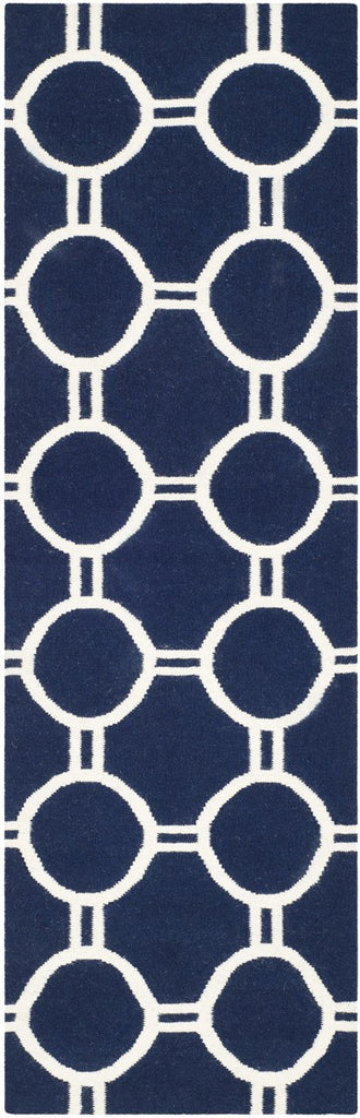 safavieh clearance dhurries dhu636d navy rug