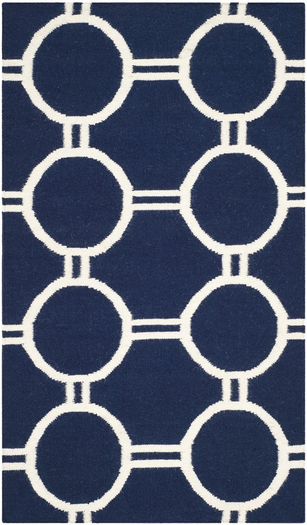safavieh clearance dhurries dhu636d navy rug