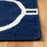 safavieh clearance dhurries dhu636d navy rug