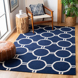 safavieh clearance dhurries dhu636d navy rug