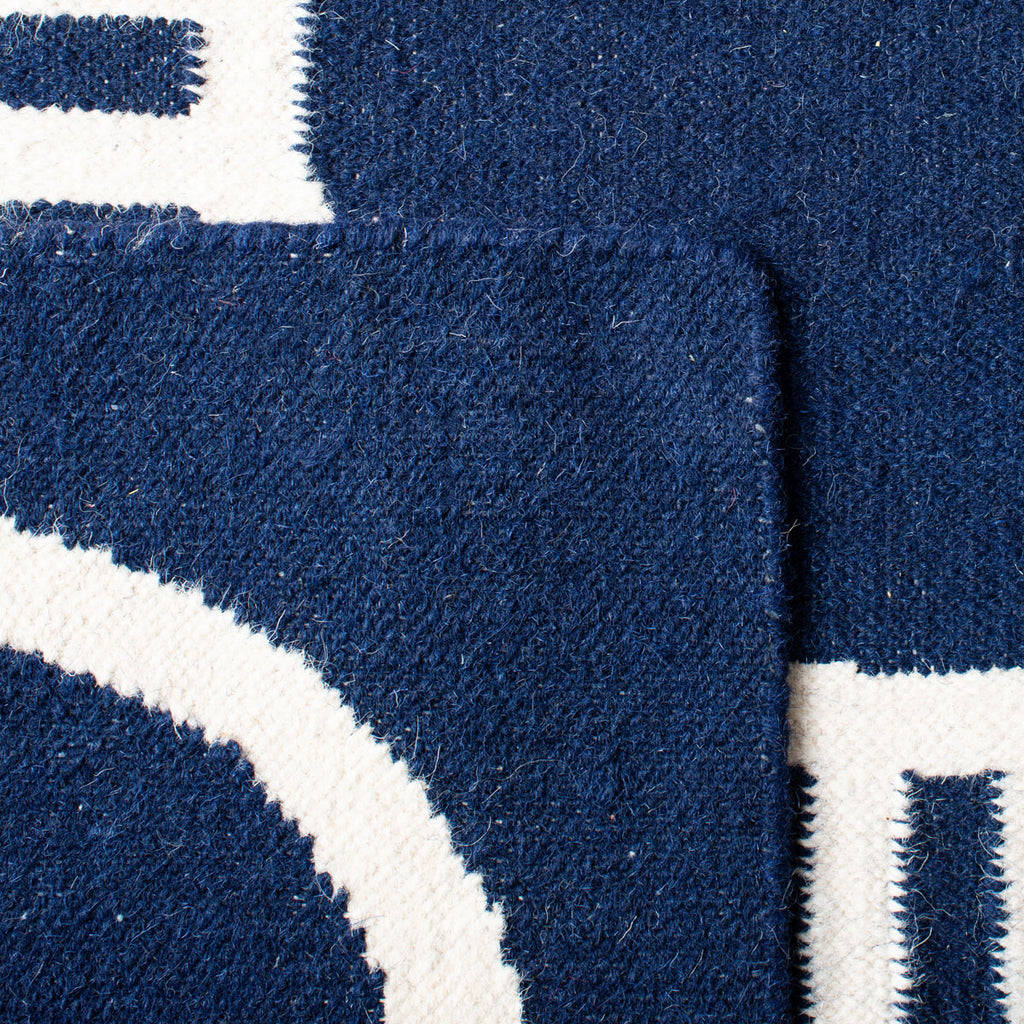 safavieh clearance dhurries dhu636d navy rug