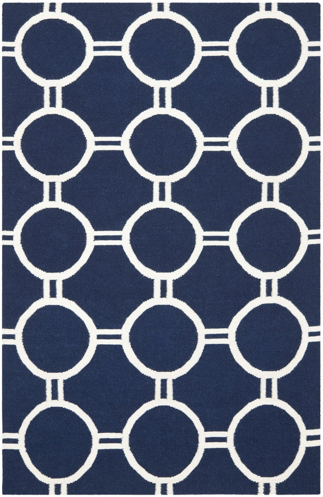 safavieh clearance dhurries dhu636d navy rug