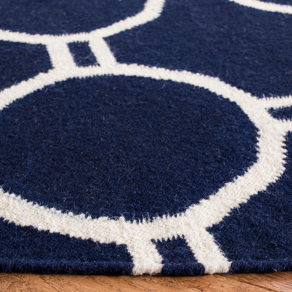 safavieh clearance dhurries dhu636d navy rug