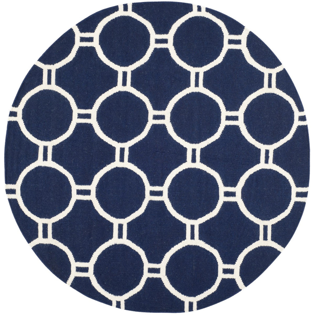safavieh clearance dhurries dhu636d navy rug
