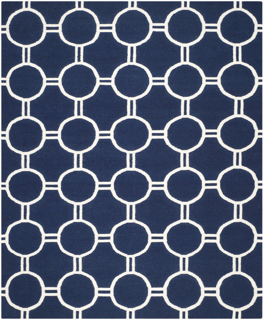 safavieh clearance dhurries dhu636d navy rug