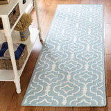 safavieh clearance dhurries dhu637c light blue rug