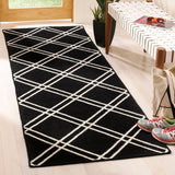 safavieh clearance dhurries dhu638a black rug