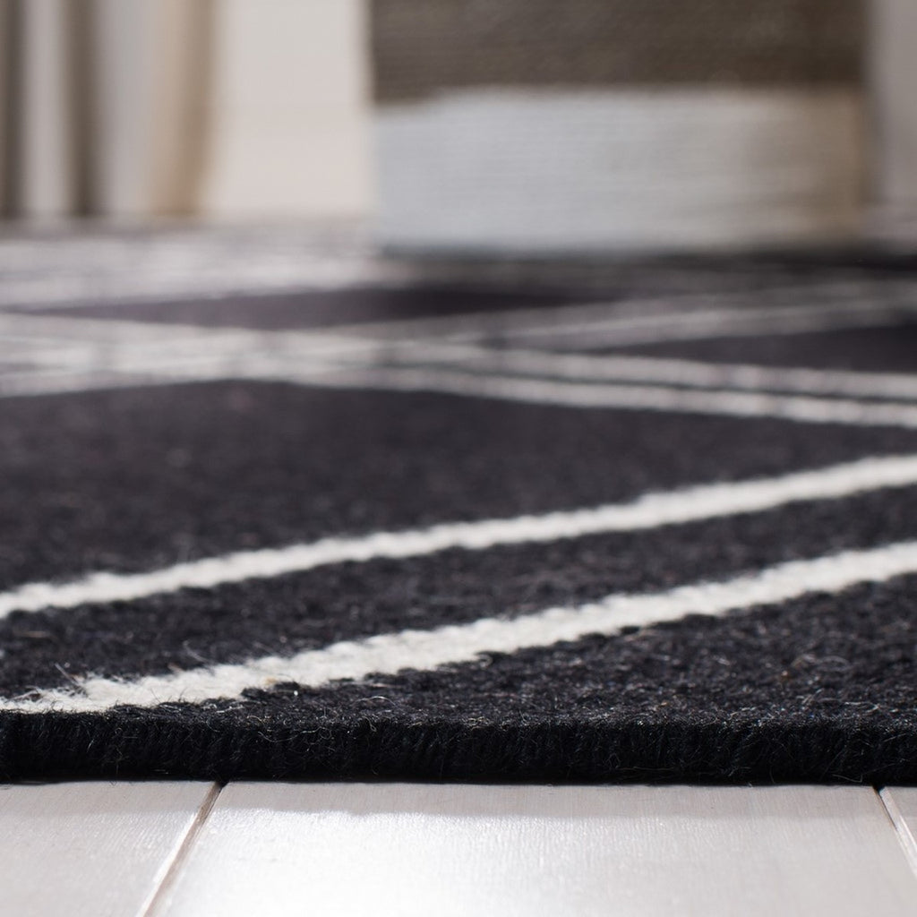 safavieh clearance dhurries dhu638a black rug