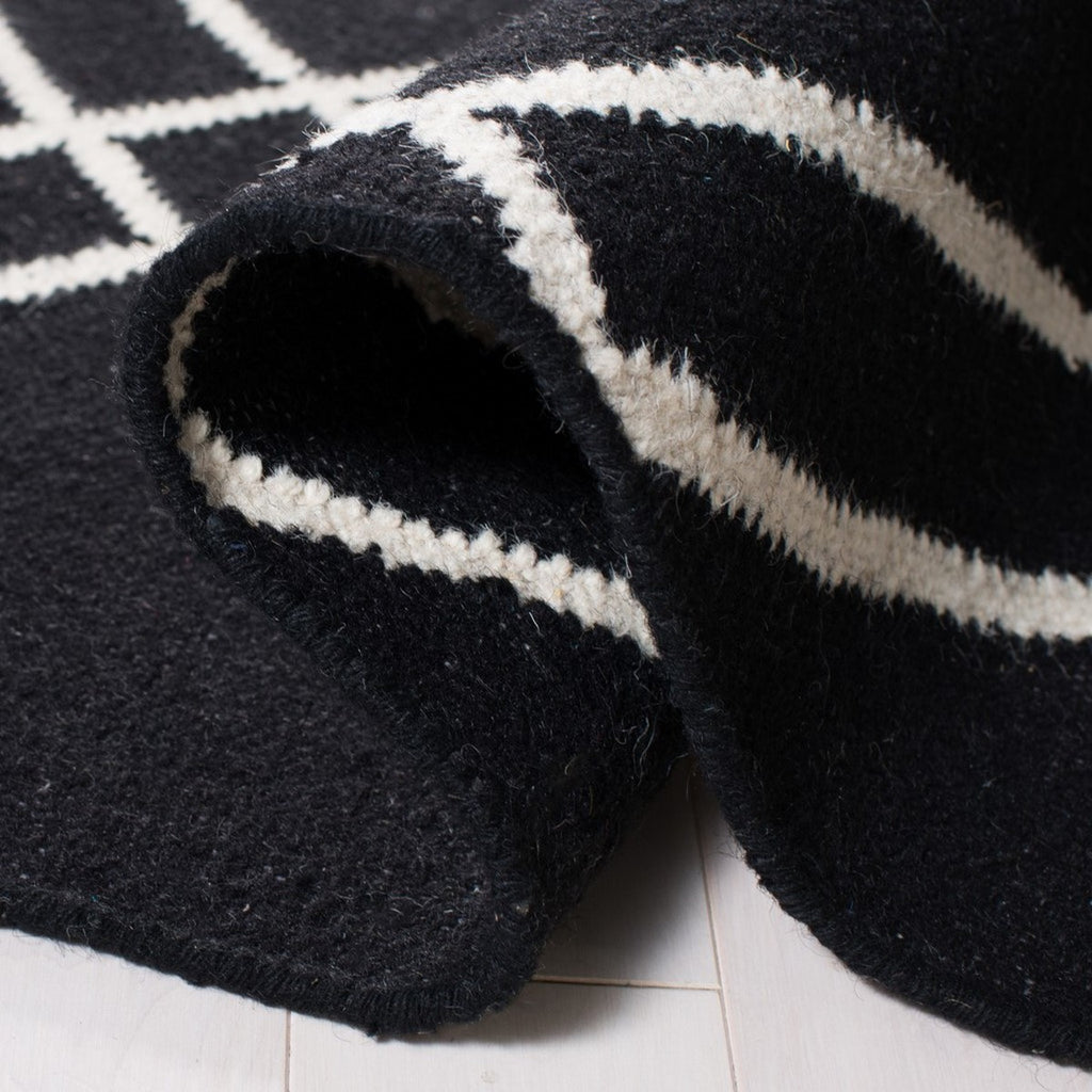 safavieh clearance dhurries dhu638a black rug