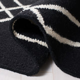 safavieh clearance dhurries dhu638a black rug