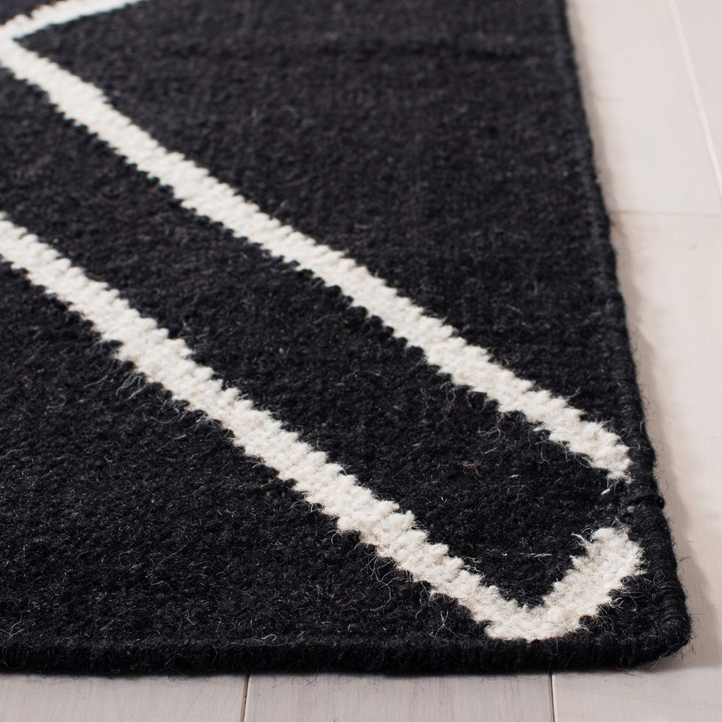 safavieh clearance dhurries dhu638a black rug