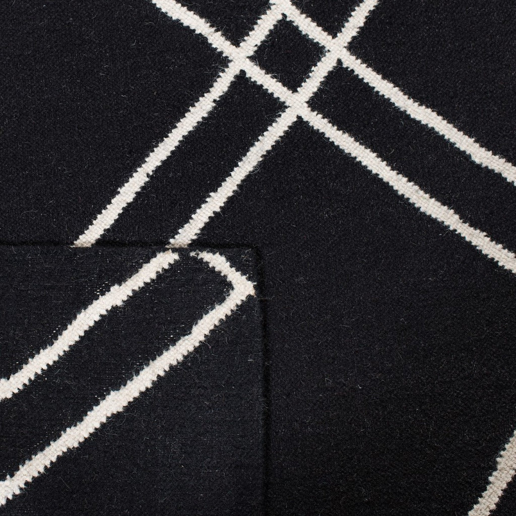 safavieh clearance dhurries dhu638a black rug