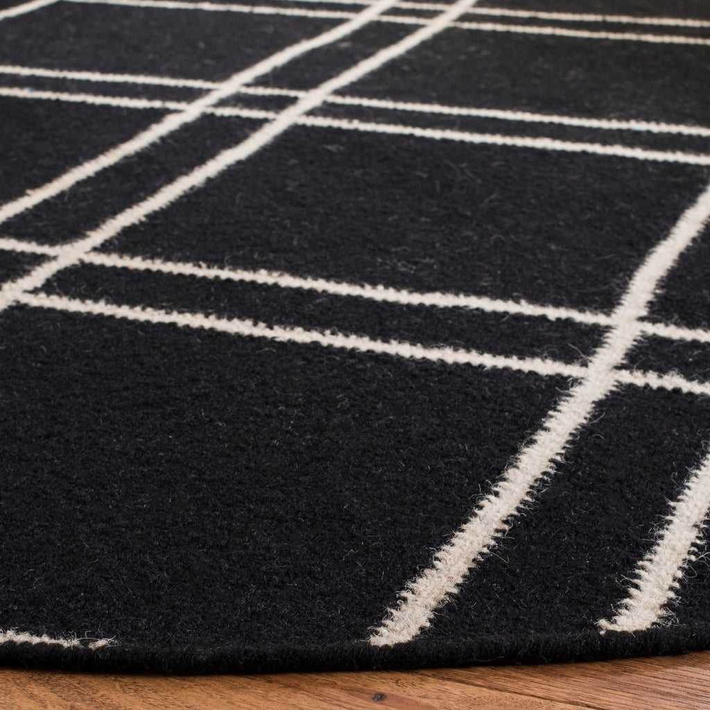 safavieh clearance dhurries dhu638a black rug