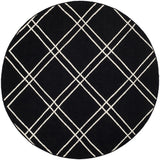 safavieh clearance dhurries dhu638a black rug