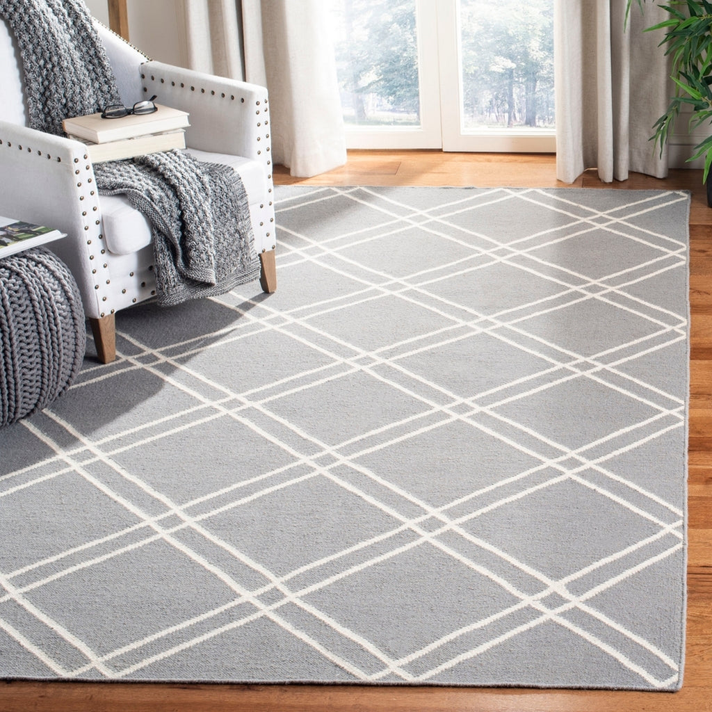 safavieh clearance dhurries dhu638b grey rug
