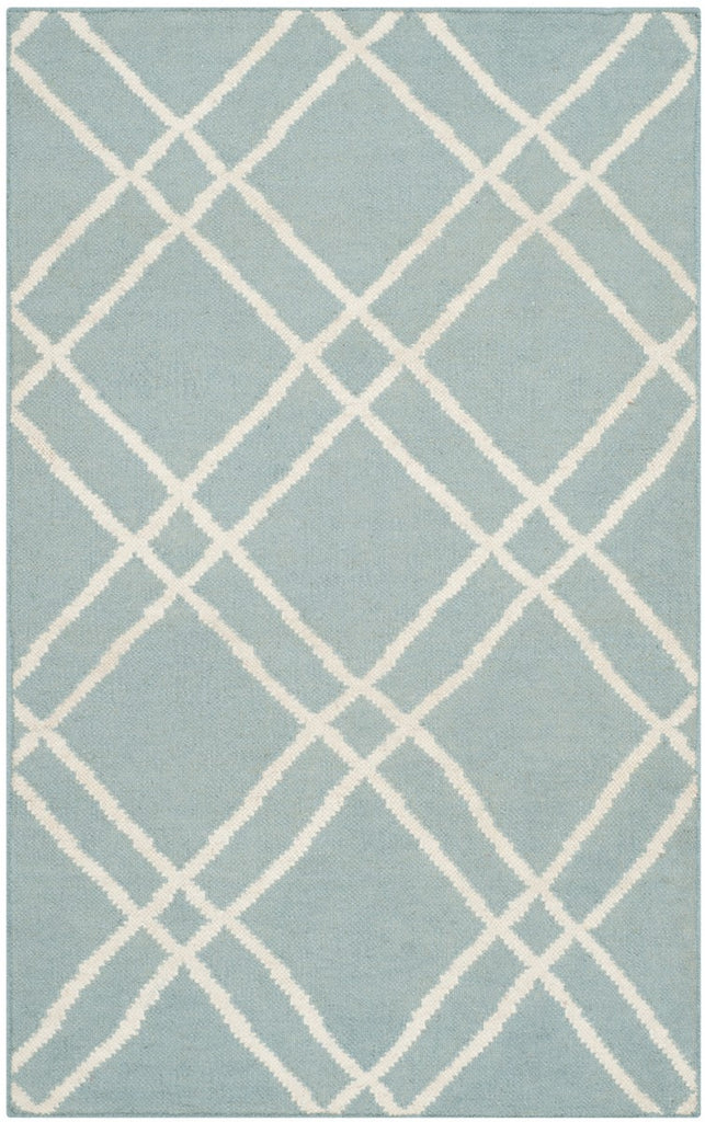 safavieh clearance dhurries dhu638c light blue rug