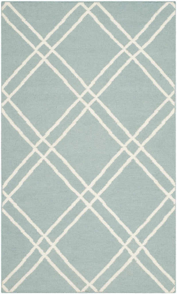 safavieh clearance dhurries dhu638c light blue rug