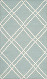 safavieh clearance dhurries dhu638c light blue rug