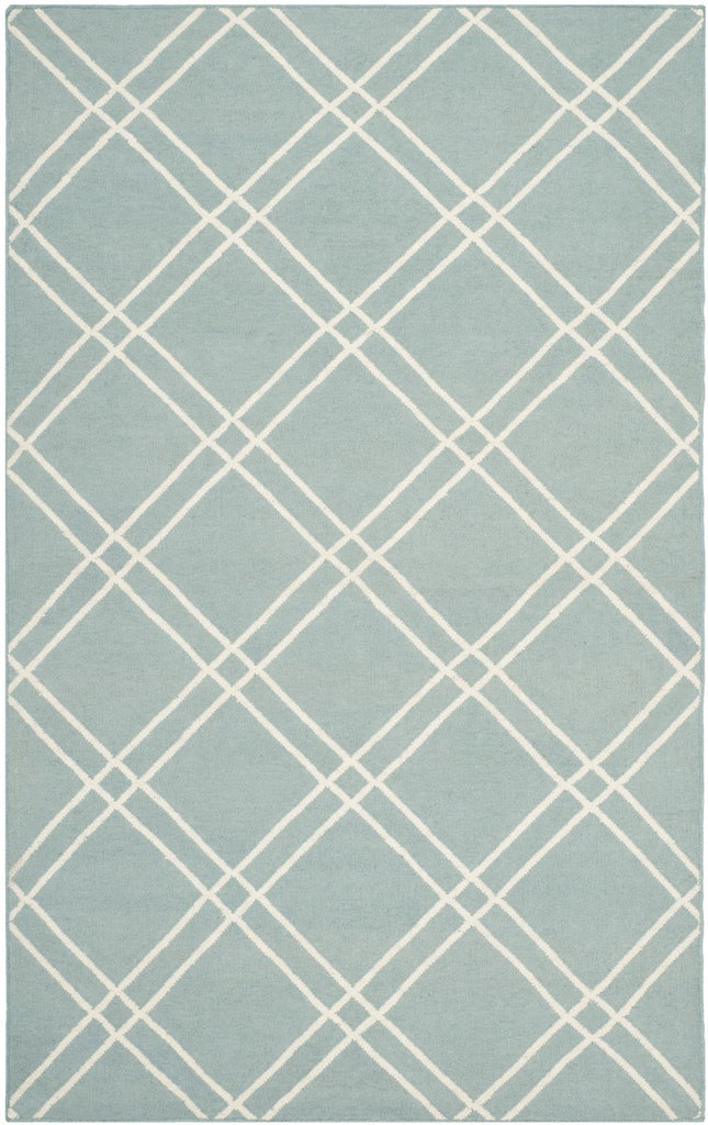 safavieh clearance dhurries dhu638c light blue rug
