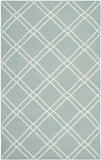 safavieh clearance dhurries dhu638c light blue rug