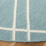 safavieh clearance dhurries dhu638c light blue rug