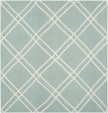 safavieh clearance dhurries dhu638c light blue rug