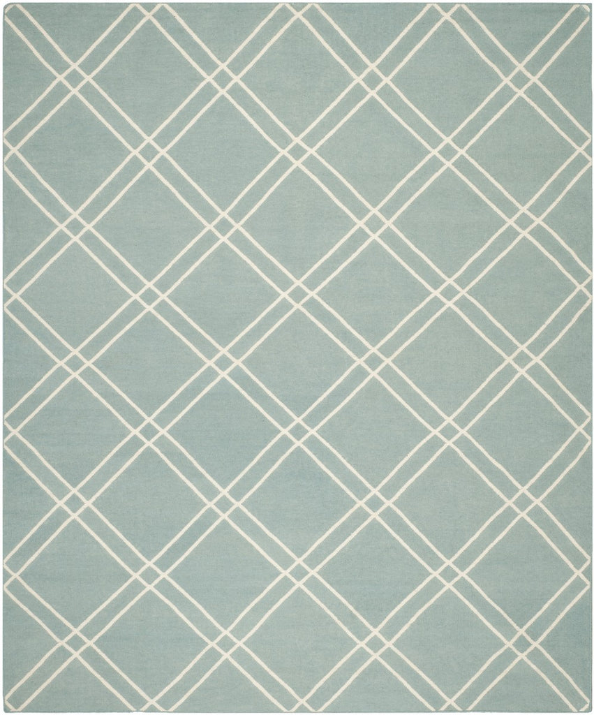 safavieh clearance dhurries dhu638c light blue rug