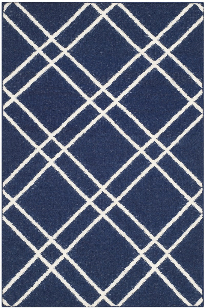 safavieh clearance dhurries dhu638d navy rug