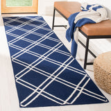 safavieh clearance dhurries dhu638d navy rug