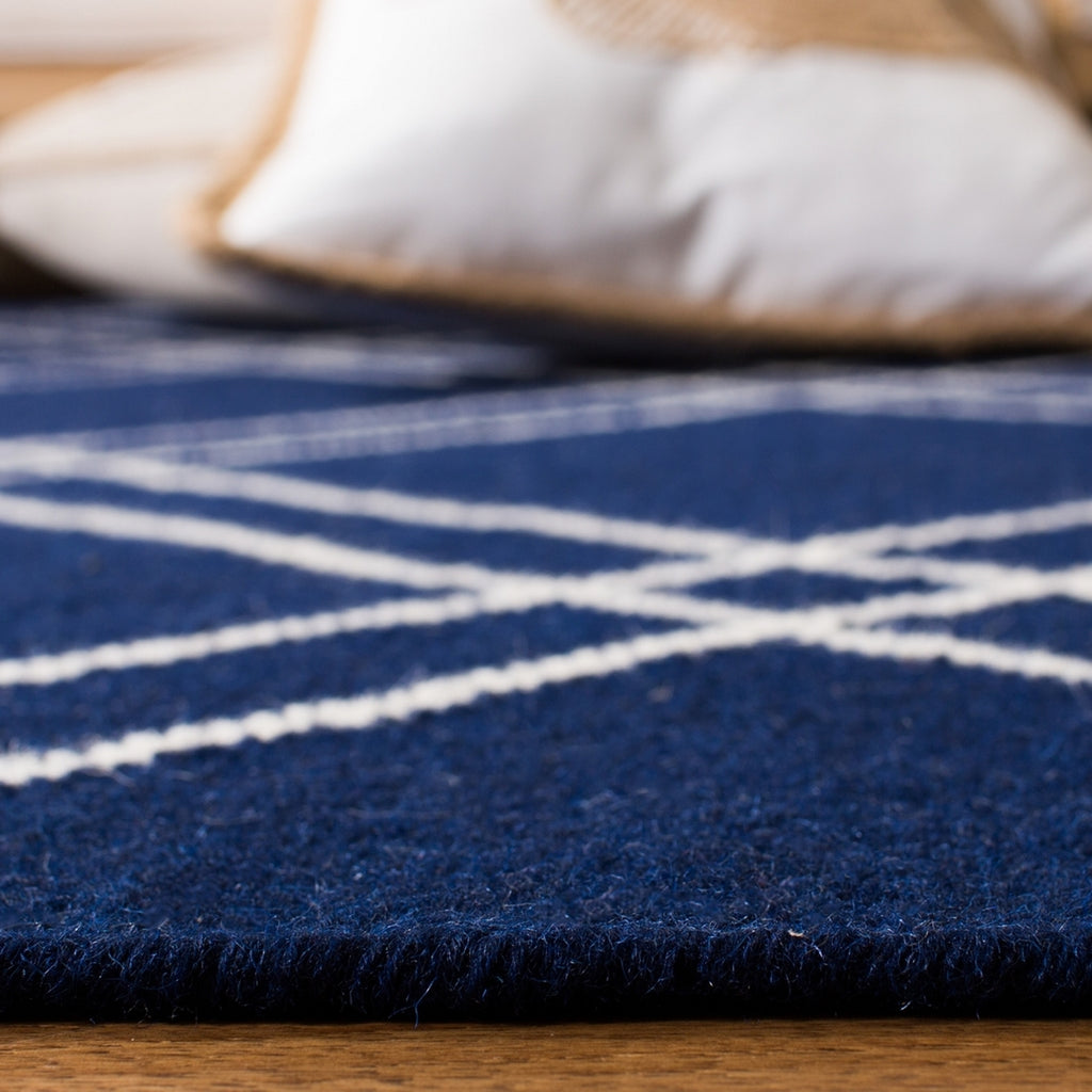 safavieh clearance dhurries dhu638d navy rug