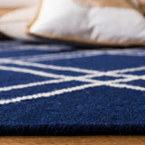 safavieh clearance dhurries dhu638d navy rug
