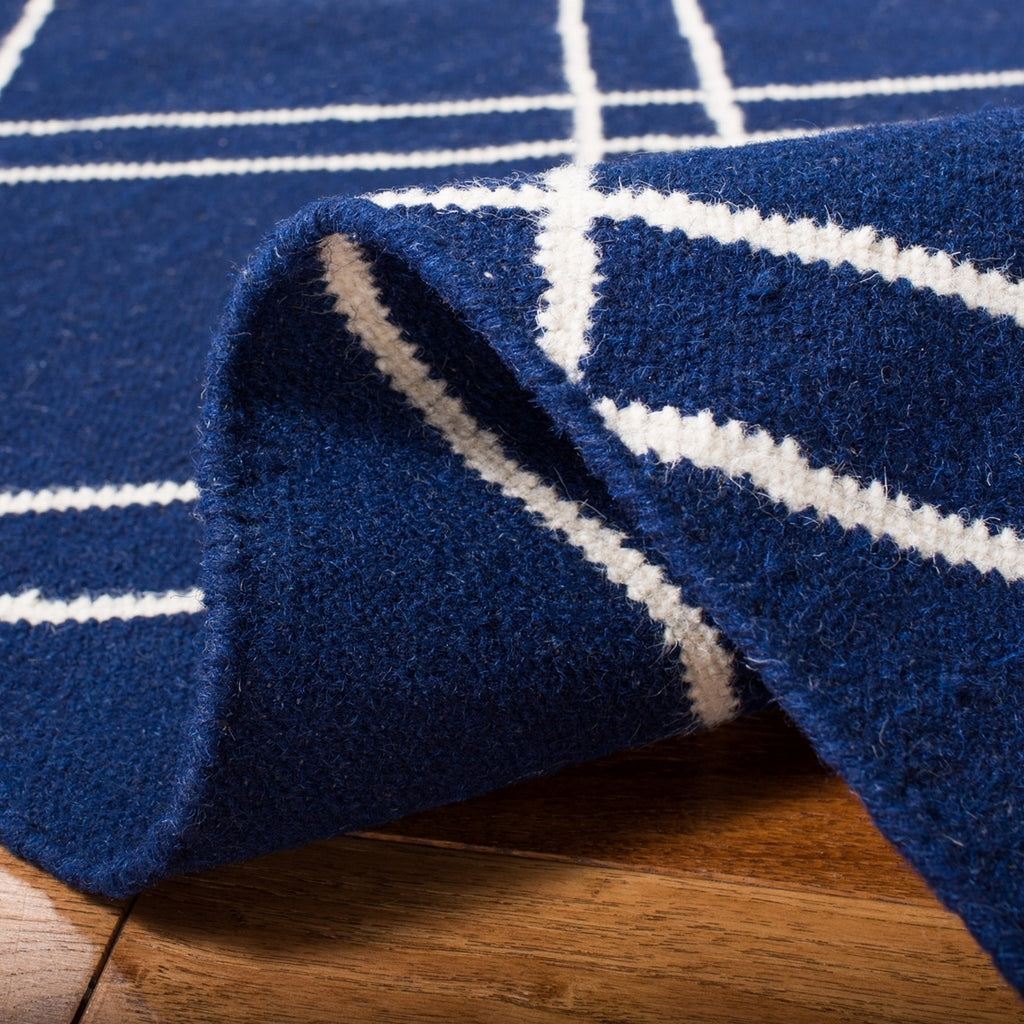 safavieh clearance dhurries dhu638d navy rug