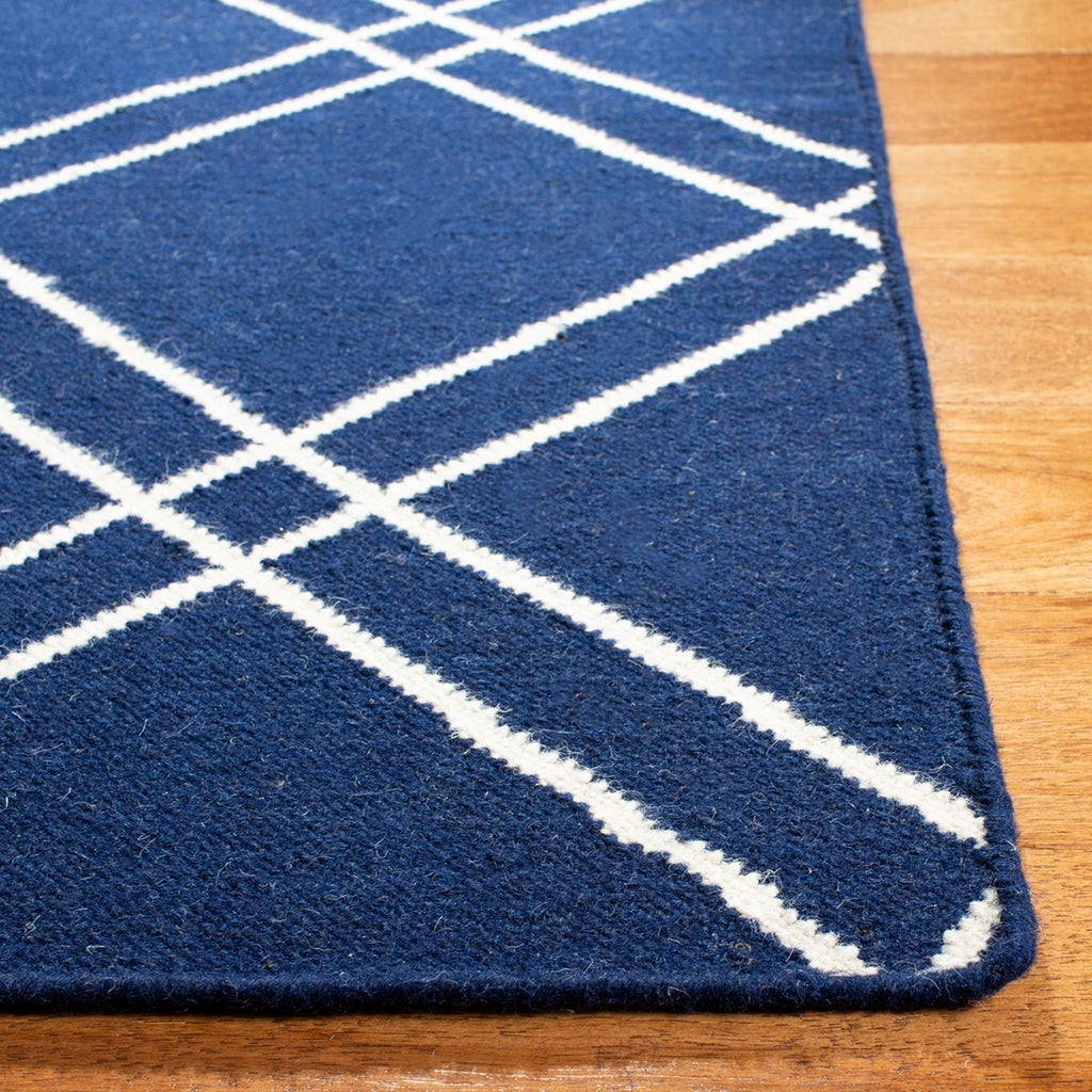 safavieh clearance dhurries dhu638d navy rug